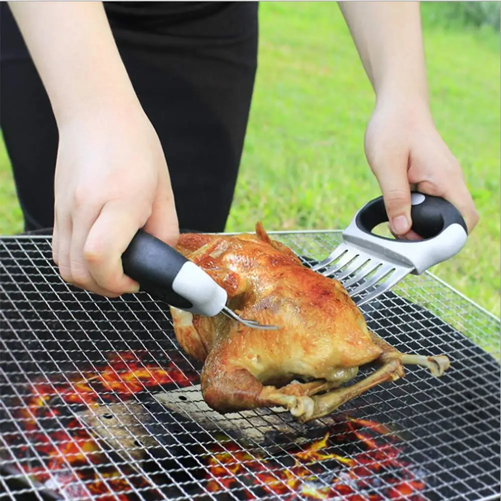 Stainless Steel Pulled Pork Shredder Claws for Outside BBQ Camping