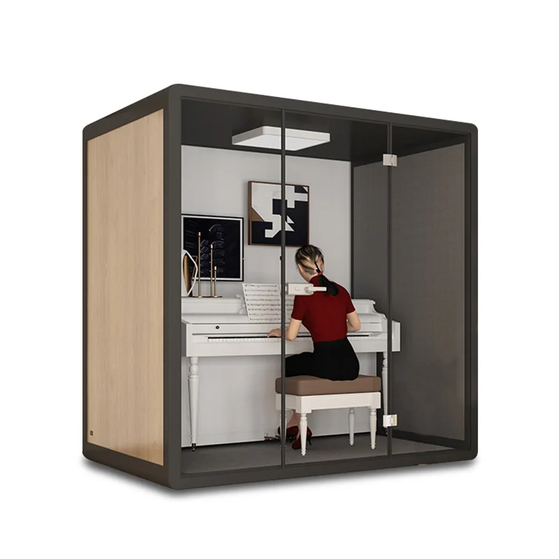 Mobile soundproof cabin Office negotiation room Learning cabin Live broadcast cabin