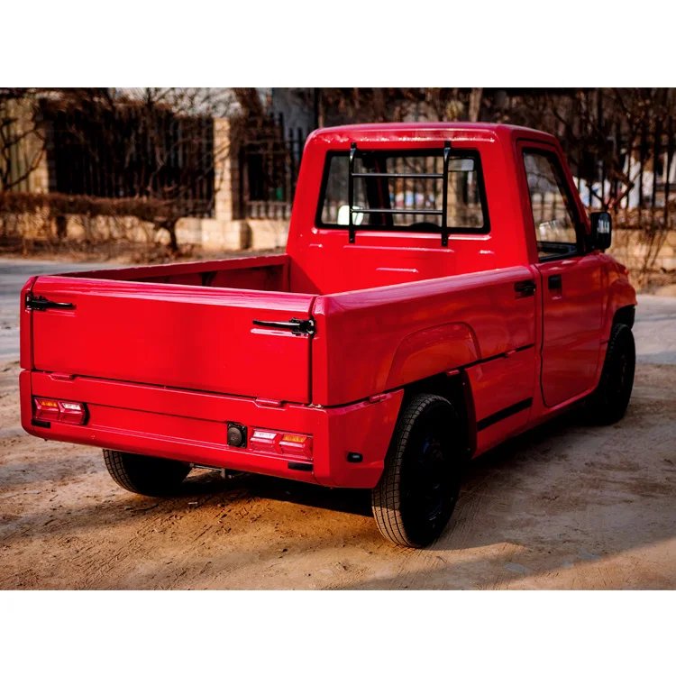 Cars Used With EEC/DOT Certificate L7e Improved Pickup Truck  4 wheel cheapest eletric car electric vehicle