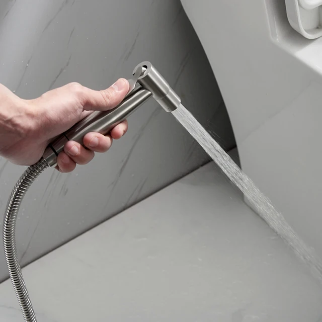 Modern Handheld Shower Toilet Bidet Wall Mounted Shattaf Handheld Portable Bidet Sprayer Shattaf