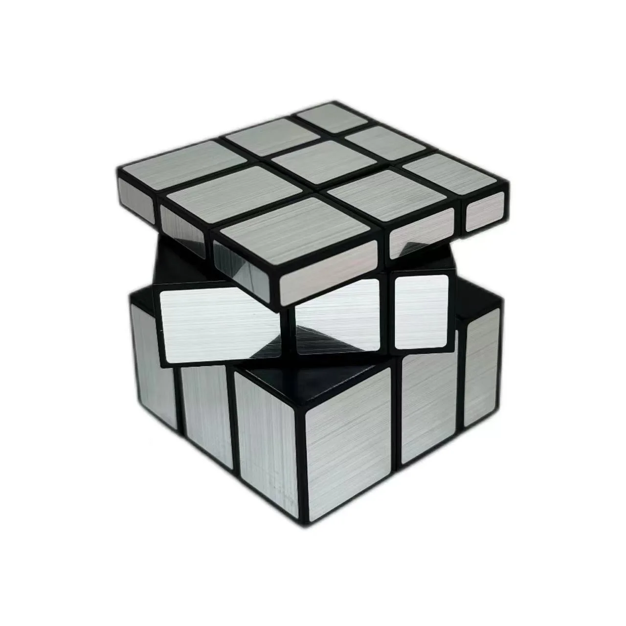 Hot sale mirror 3D plastic 3x3x3 puzzle magic cube for kids fast Stress Relief fidget toys game magic cube