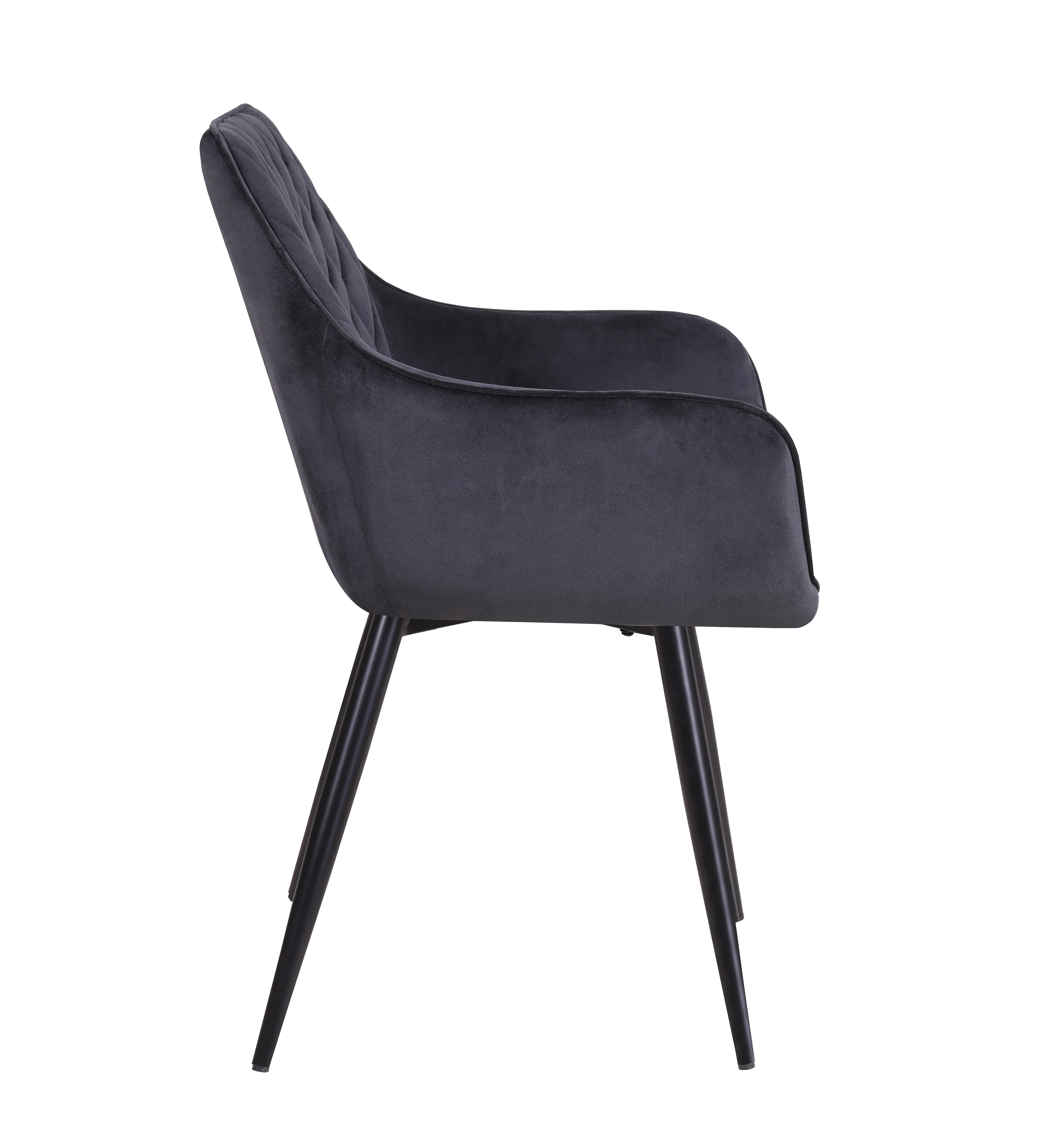 Стул для столовой, роскошный бархатный стул