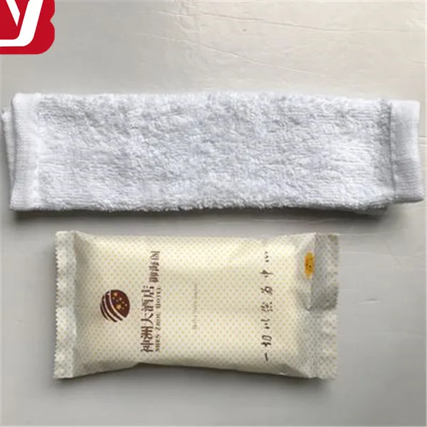 Одиночные упакованная Отель Ресторан освежителем полотенце; Банный халат в виде влажное полотенце/одноразовые влажные Хлопковое полотенце