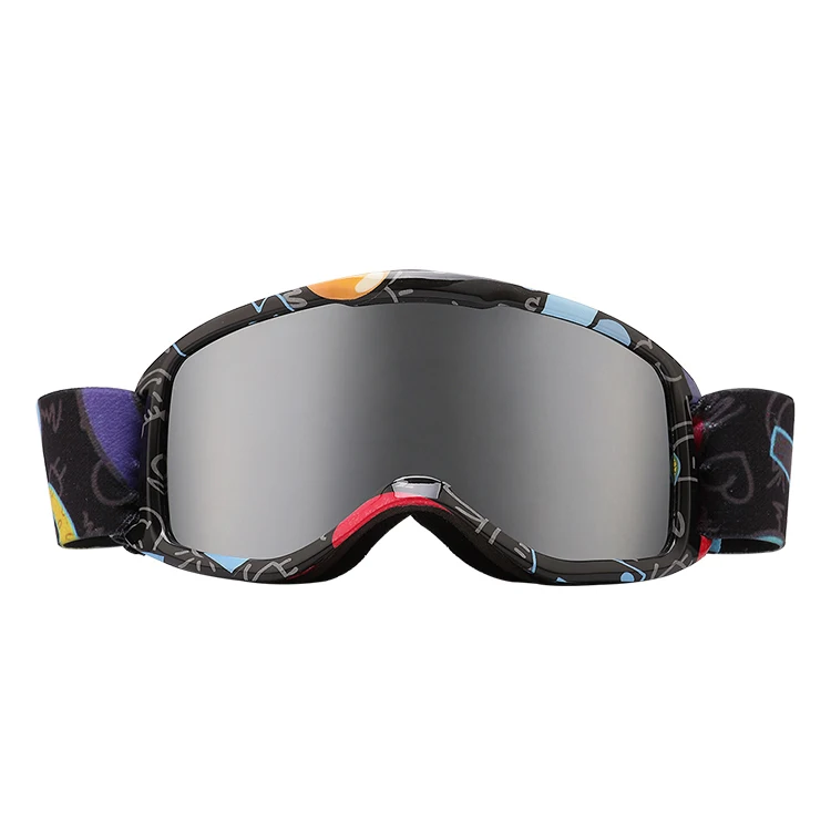 Пользовательские высокоэффективные лыжные очки на ремешках для сноуборда Детские Зимние очки