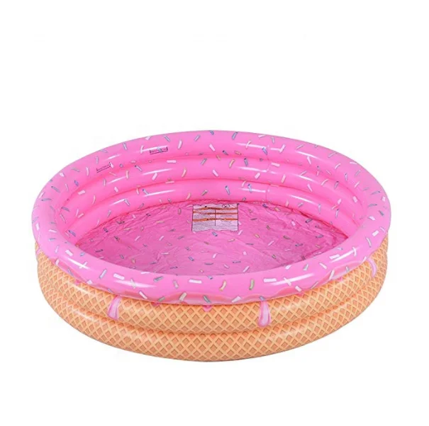 Надувной бассейн в виде арбуза, фруктов, гамбургеров, летний бассейн для водяных шаров 45 дюймов