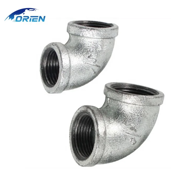 Od60/76/89/114/165/273 Large Caliber Pipeline Fittings 1.5mm 2mm Standard Size Galvanized Elbow