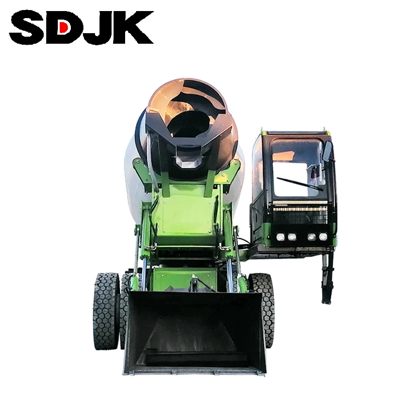 JBC-35 Diesel Engine Small Self-loading Concrete Mixer Truck Price for sale