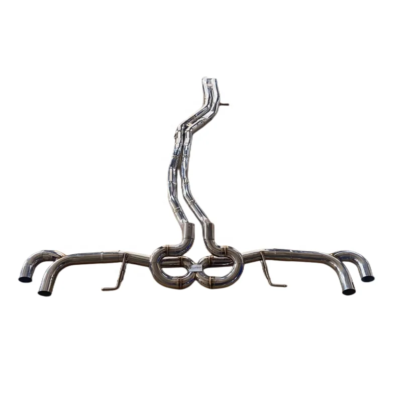 RSQ8 SS304 exhaust system RSQ8 SS304 exhaust catback for Audi RSQ8 titanium alloy exhaust pipes