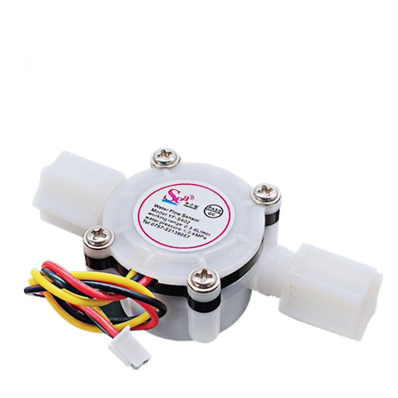 YF-S402 G1/4 DN8 0.3-6L/Min DC4.5V Water Flow Sensor