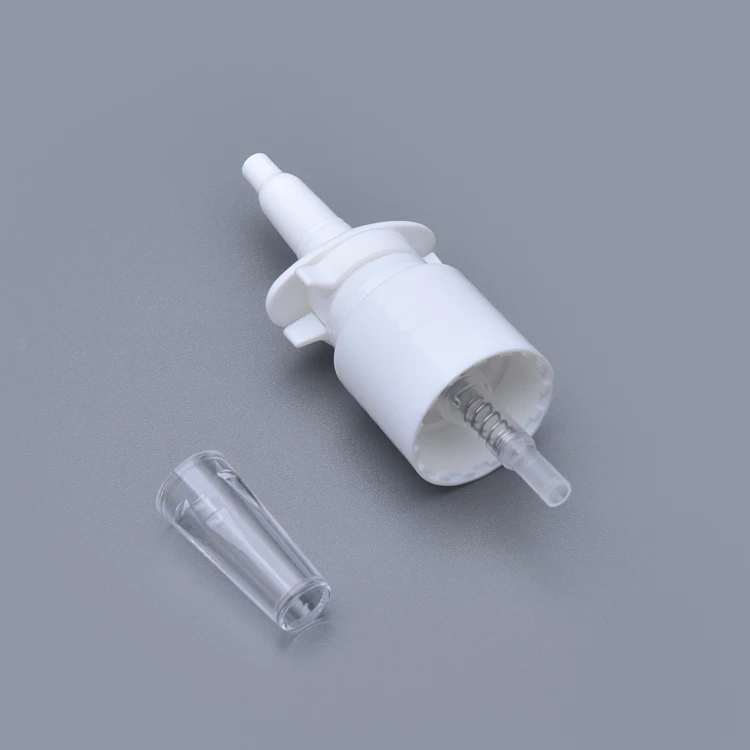 Custom white 18/410 20/410 plastic pp nose medical fine mist nasal spray pump
