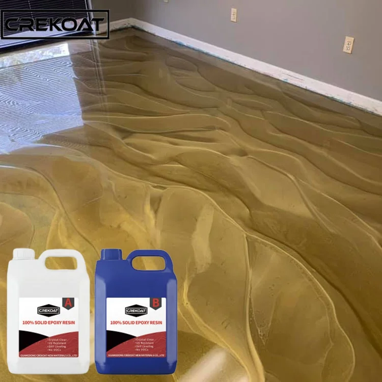 China Manufacturer Wholesale Metallic Epoxy Resin for Floor Coating Epoxy Paint Floor Resin
