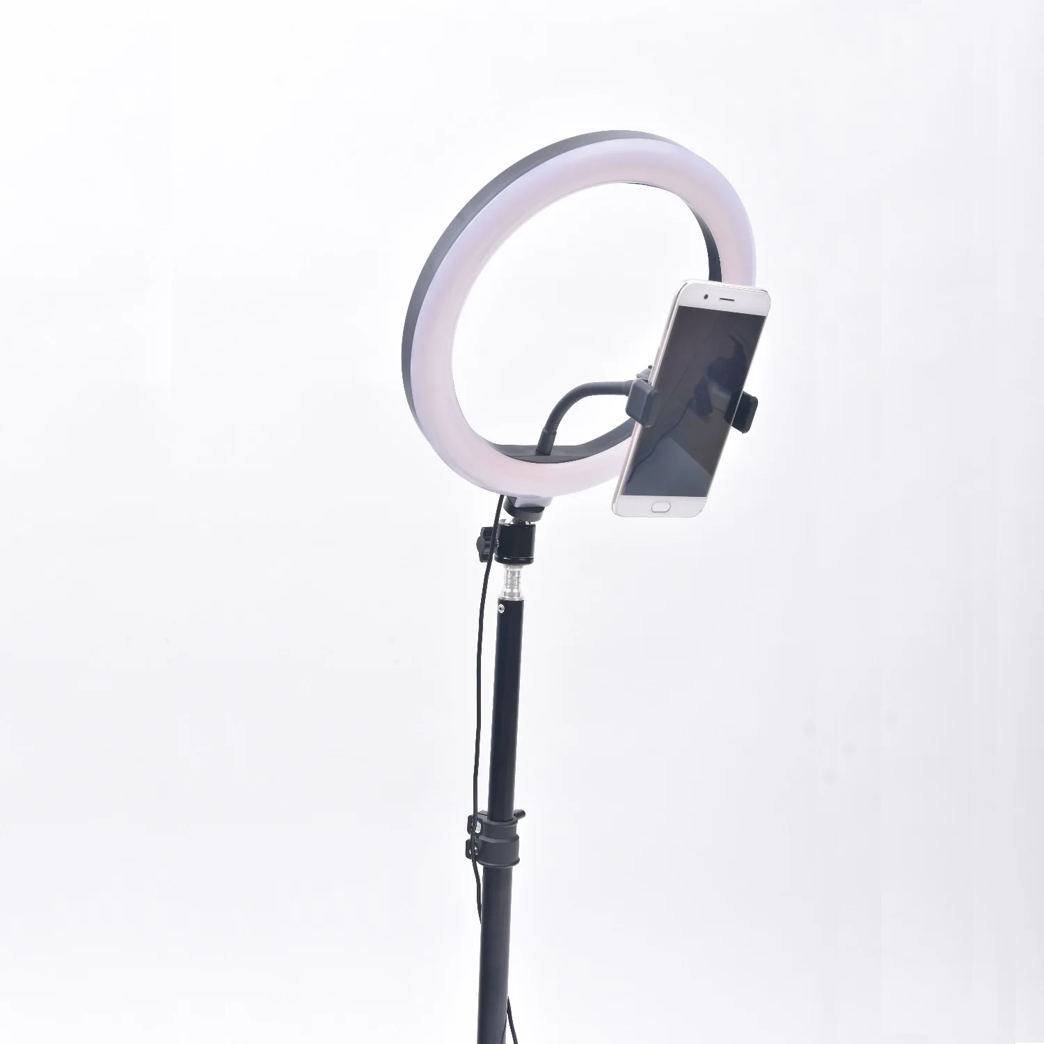 
FOSOTO 10 inch led selfie Ring light 26cm Video lamp photographic lighting with Tripod stand And phone holder For makeup Youtube 