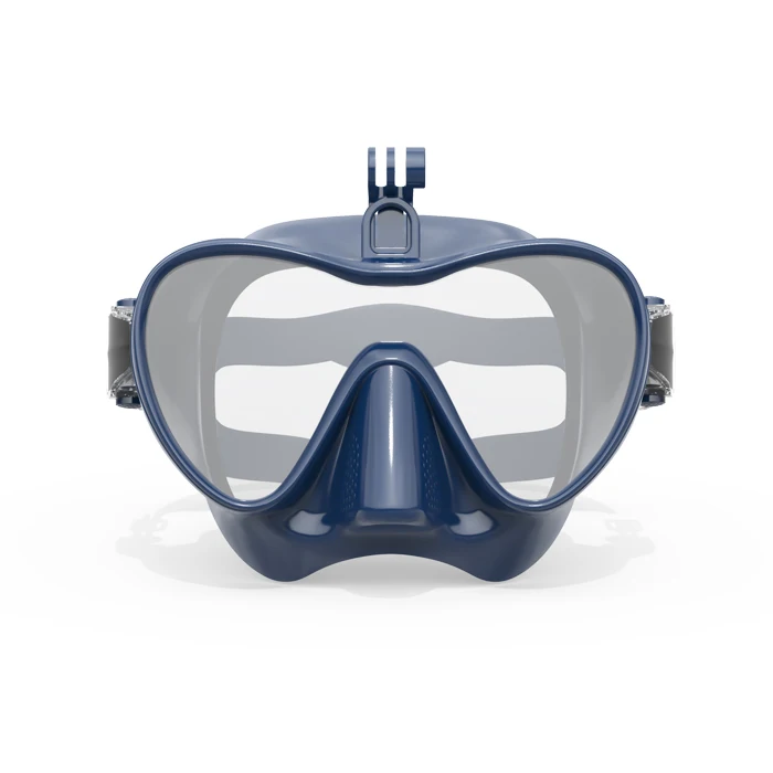 Закаленные противотуманные линзы, очки для подводного плавания, маска для подводного плавания с силиконовым ремешком, маска для подводного плавания и дайвинга