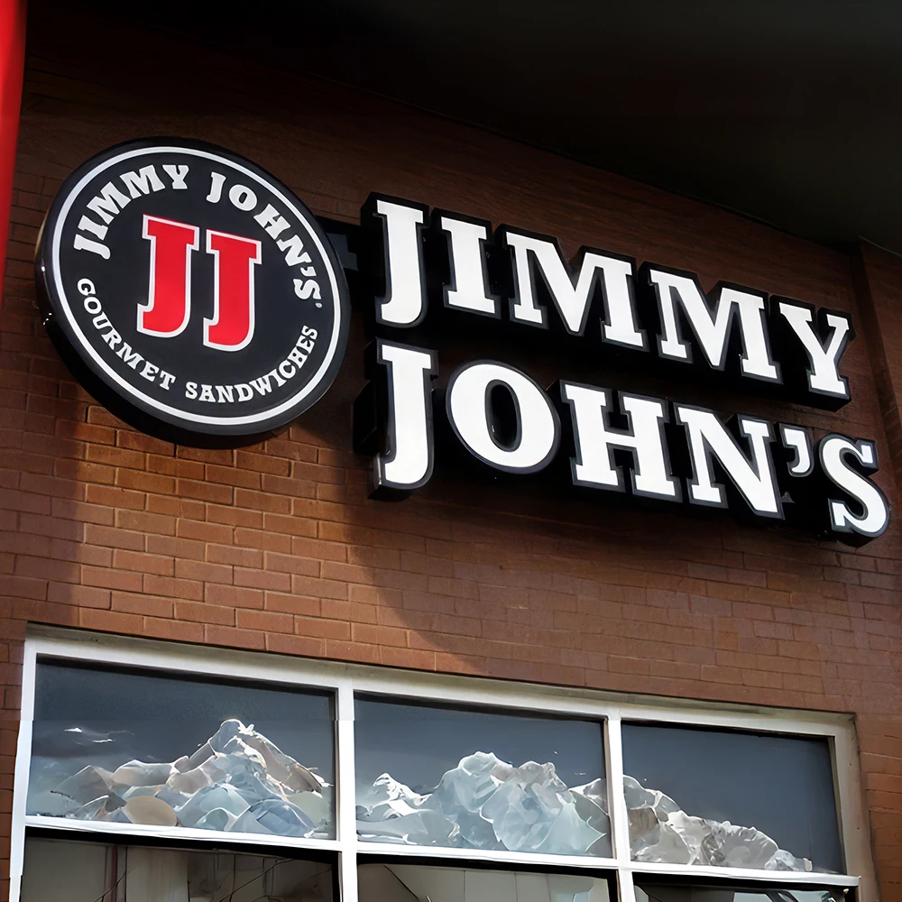 Company Logo Design Illuminated number plate Acrylic Sign Board Signage LED business Channel Letter Signs for smoke shop