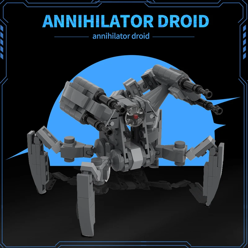 Голдмок Moc-101330 скорпенек аннигилятор дроид звезда игрушка экшн-Мек войны строительные блоки игрушки