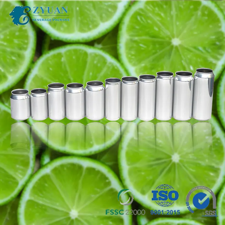 Standard Stubby Slim Sleek 180ml 250ml 330ml 355ml 473ml 500ml 550ml Customized Print Blank Aluminum Beverage Energy Drink Cans