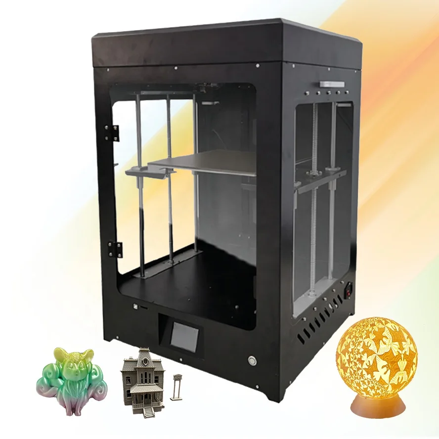 Aluminum Extrusion Frame large  scale portable prusa filament carbon fiber core automatic xy 3d pvc abs plastic printer