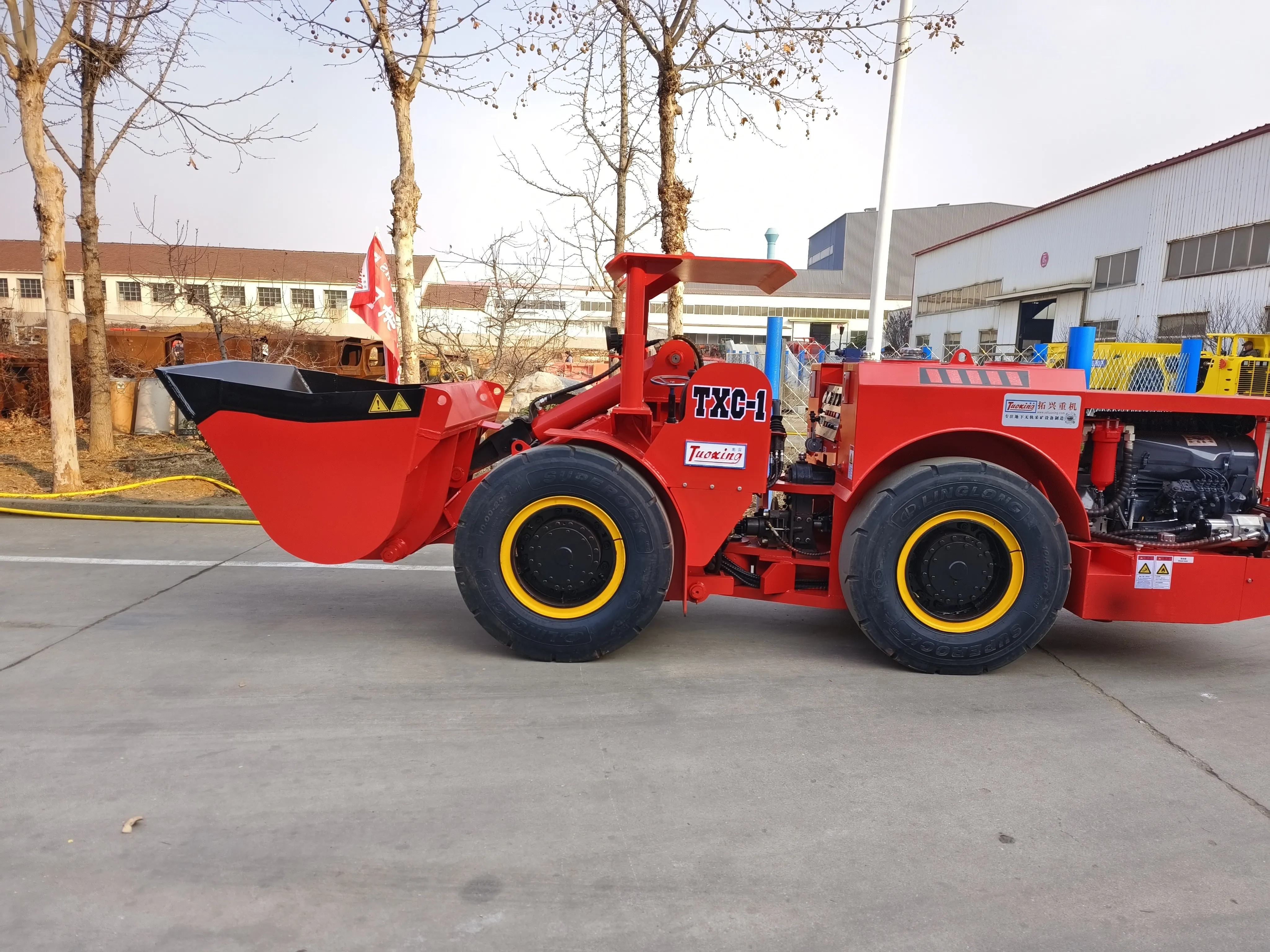 Yantai Tuoxing TC-100 Scooptram Hot Sale Underground Diesel Loader With LHD Mining Machines