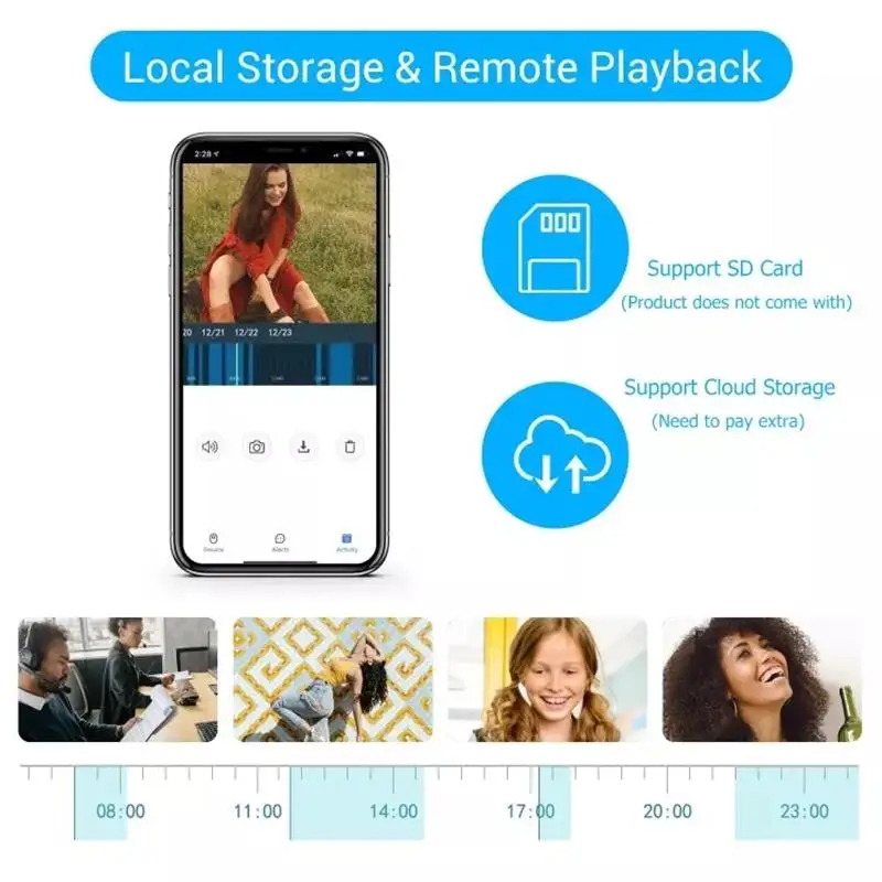 monitoring babyfoon met camera baby & pet monitor