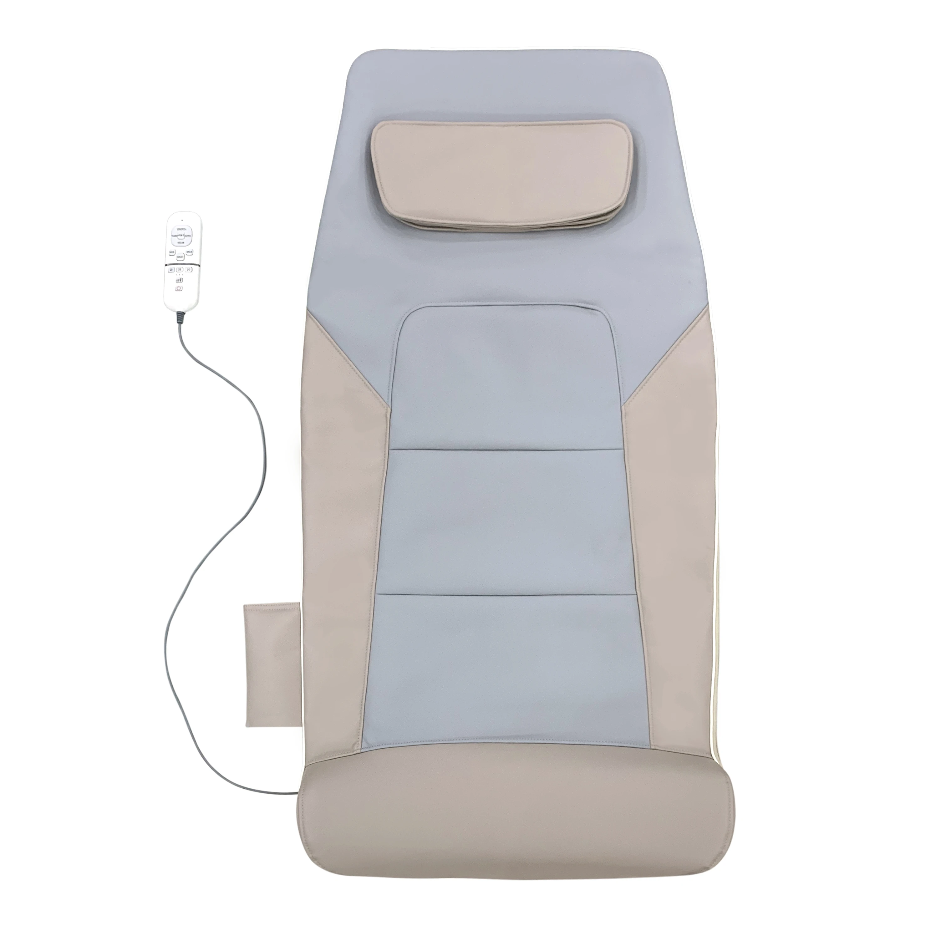 DARIUS Korea Design Full Body Massage Mattress - Electric Foldable Heating Mat with Air Massage and Rollers