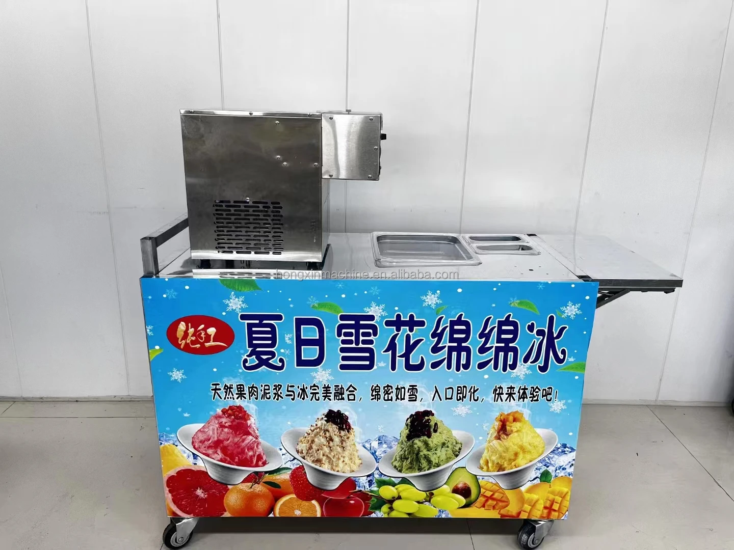 Korean Commercial Quick Ice Maker machine bingsu Milk Snow Ice Shaving Machine Snow Ice Bingsu Making Machine