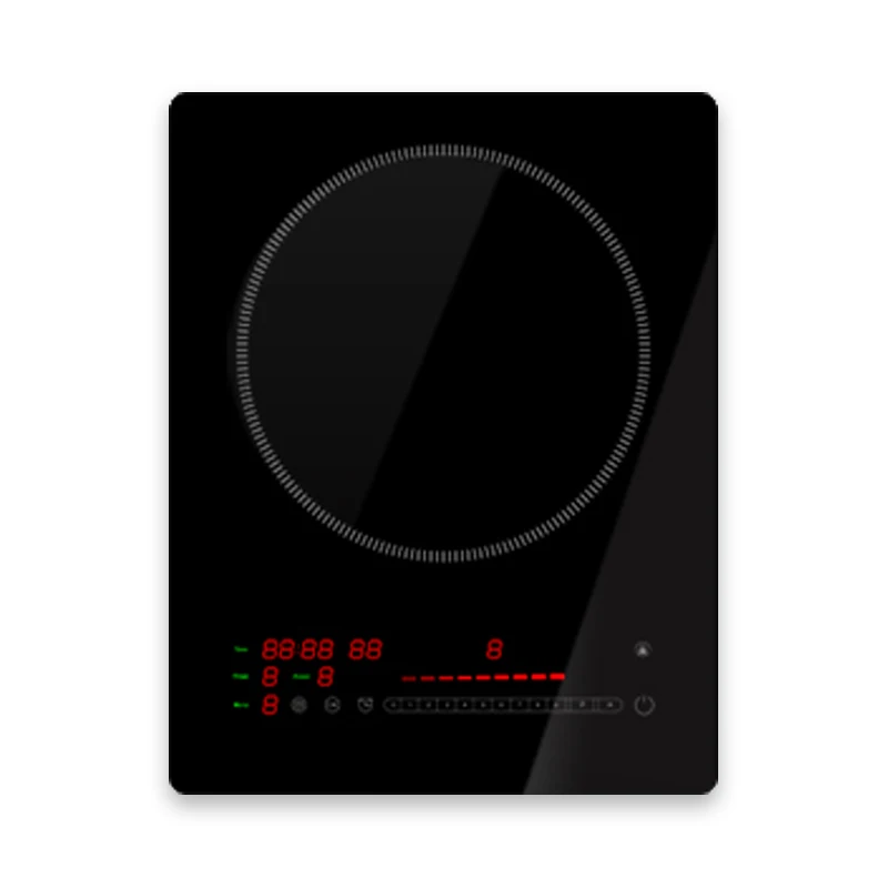 Горячая распродажа кухонных приборов стол электрическая варочная панель 2500 Вт Одиночная индукционная плита