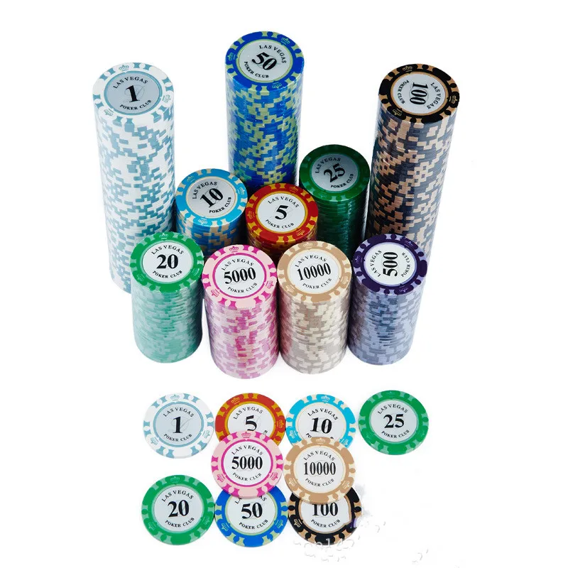 Заводская высокого качества Игральные карты эмаль металлический Профессиональный фишки для покера