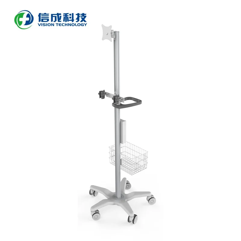 Portable portable trolley hospital  Hospital five-wheeled mobile cart  Factory high quality support OEM/ODM customization