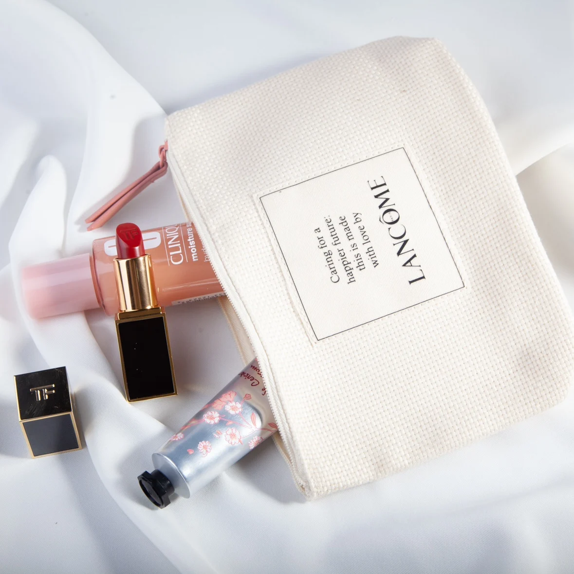 Makeup Pouch Cosmetic Bag Large Capacity Storage Bag Portable Wash Skincare Toiletry Bag Travel Organizer