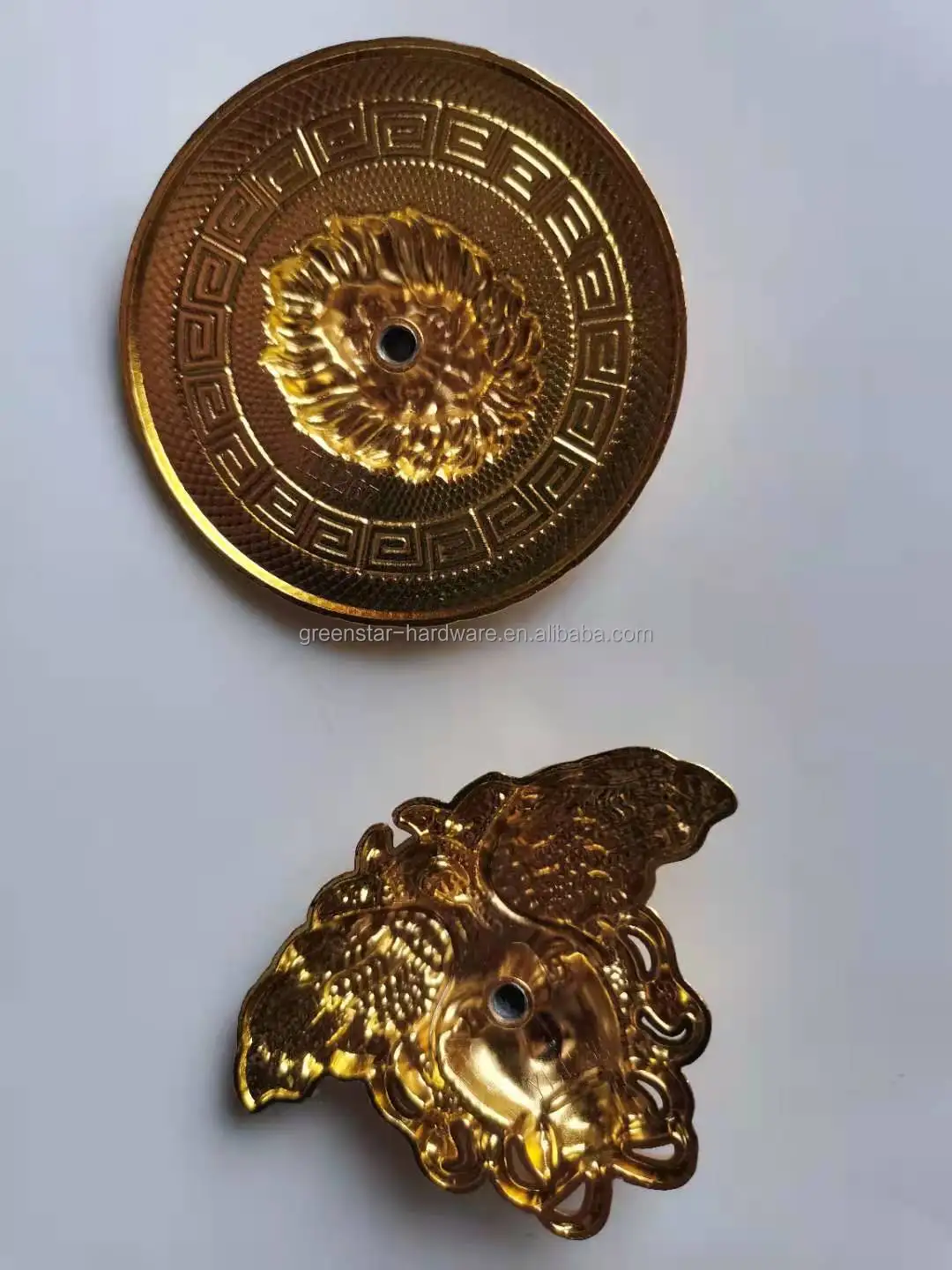  Цинковый золотой круглый узор wersace medusa head для дивана и сумочки сумка-мессенджер блестящий цвет девушек маленький