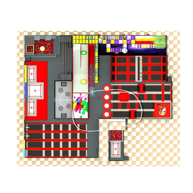 Indoor Amusement Park Include Sky Rider