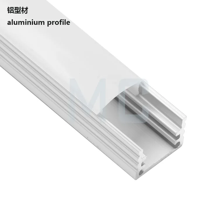 Housing OEM manufacturer 15mmx11mm hanging housing 100mm width 25mm aluminium led profile direct connection for led strip