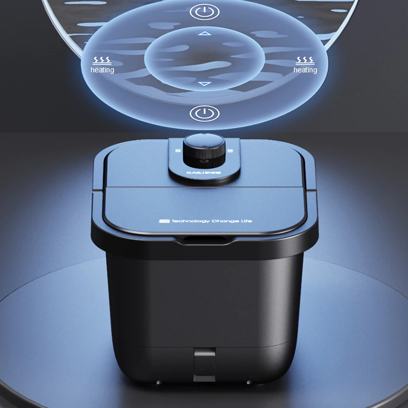 foot soak tub washing machine basin electric heated footbath shiatsu foot bath spa massager with heat