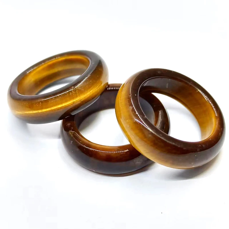 Мужское кольцо с натуральным камнем мужские кольца тигровым глазом