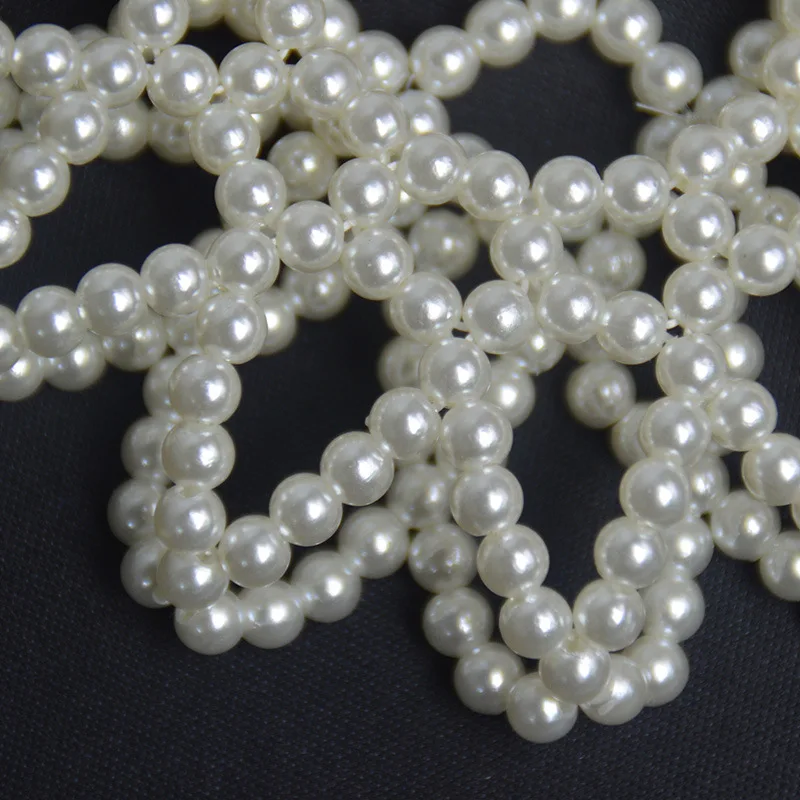 Liberty Gifts pearl bun hair accessory maker high quality ladies handmade knit mesh fabric