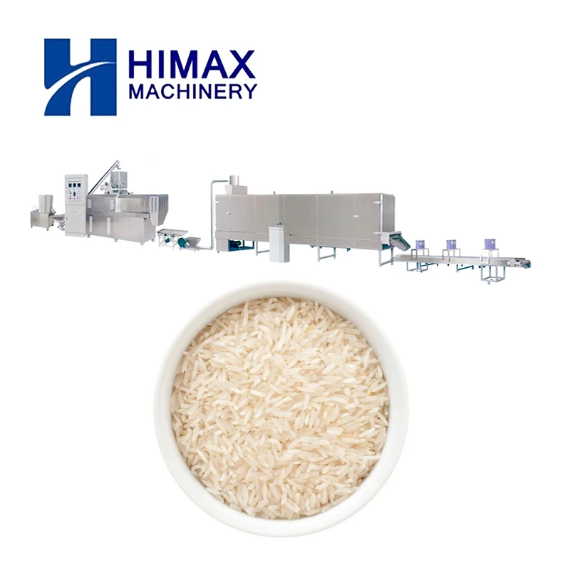Big Capacity Fortified Rice making machine Nutritional Rice Production Line Artifical Rice Extruder Machine