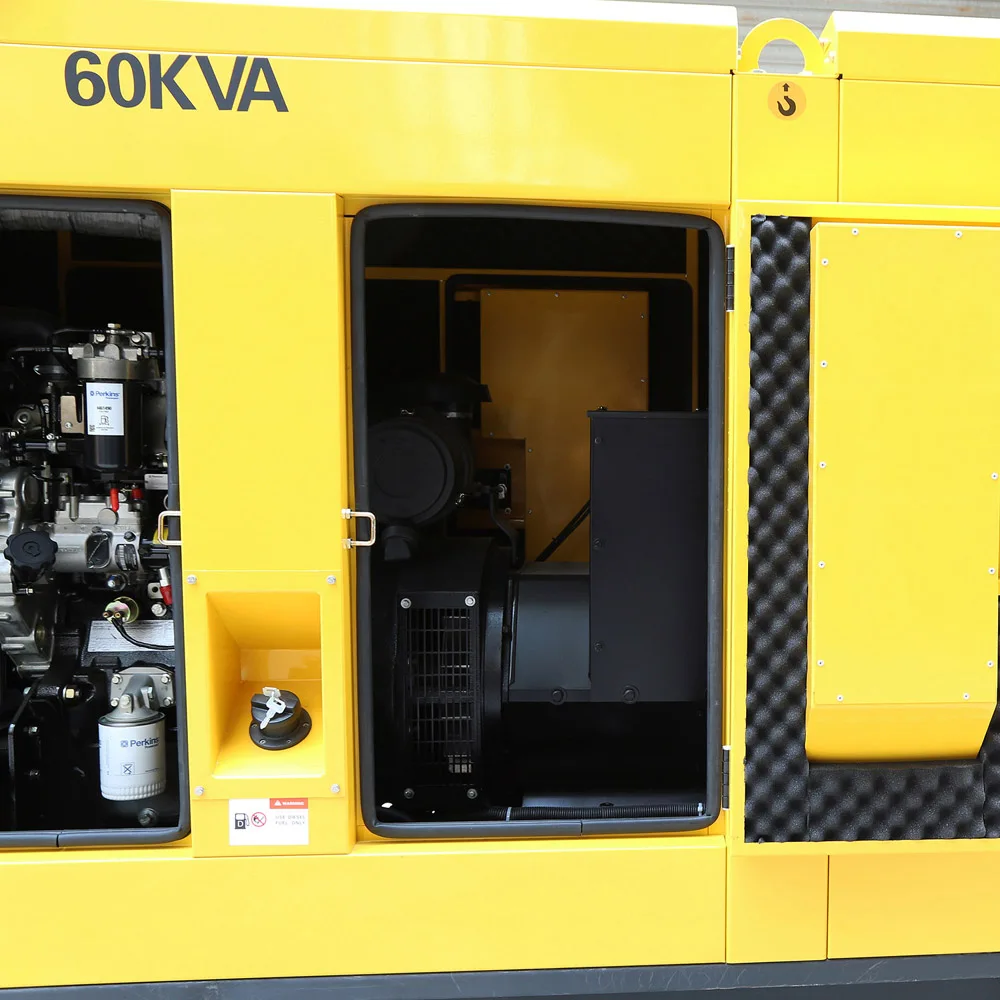 Сверхтихий дизельный генератор CDP60KVA с британским двигателем 1103A-33TG2