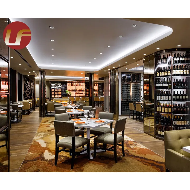 Wholesale Solid Antique Wood Chair Used Outdoor Custom Hotel Restaurant Furniture Sets Dinning Bar Customized Design