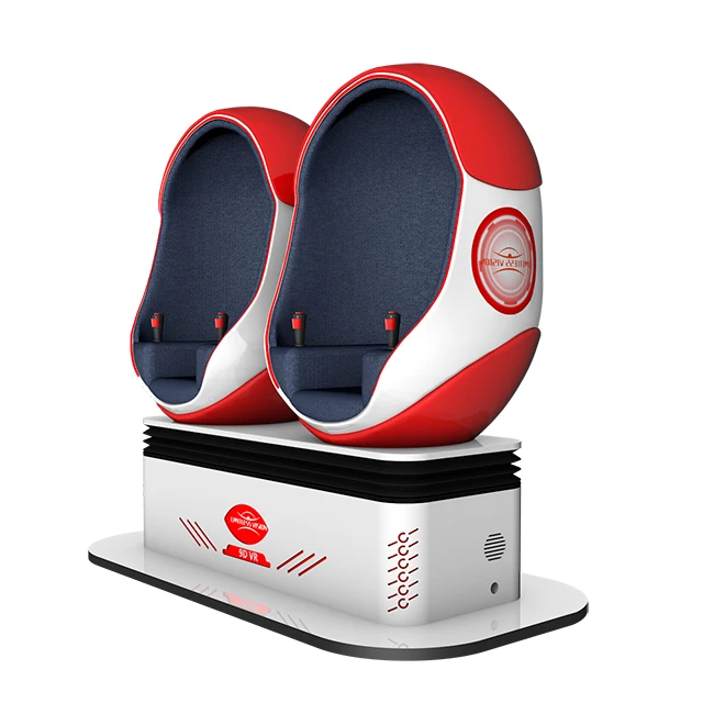 2P virtual reality equipment  9d cinema simulator egg chair  9d vr chair vr stimulator