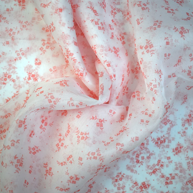 Womens White Polyester Fabric For Dress And Sportswear