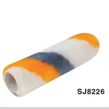 Factory Wholesale Price Home Repair Tool Kit Color Strip Acrylic Roller Cover No Shed No Velvet Roller Brush Supplementary Set