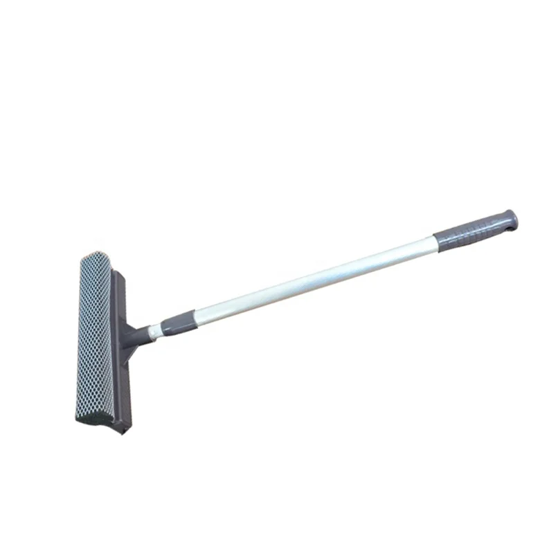 Adjustment Floor Wiper Handle Aluminum Glass Lengthen Fiber Water Blade Squeegee