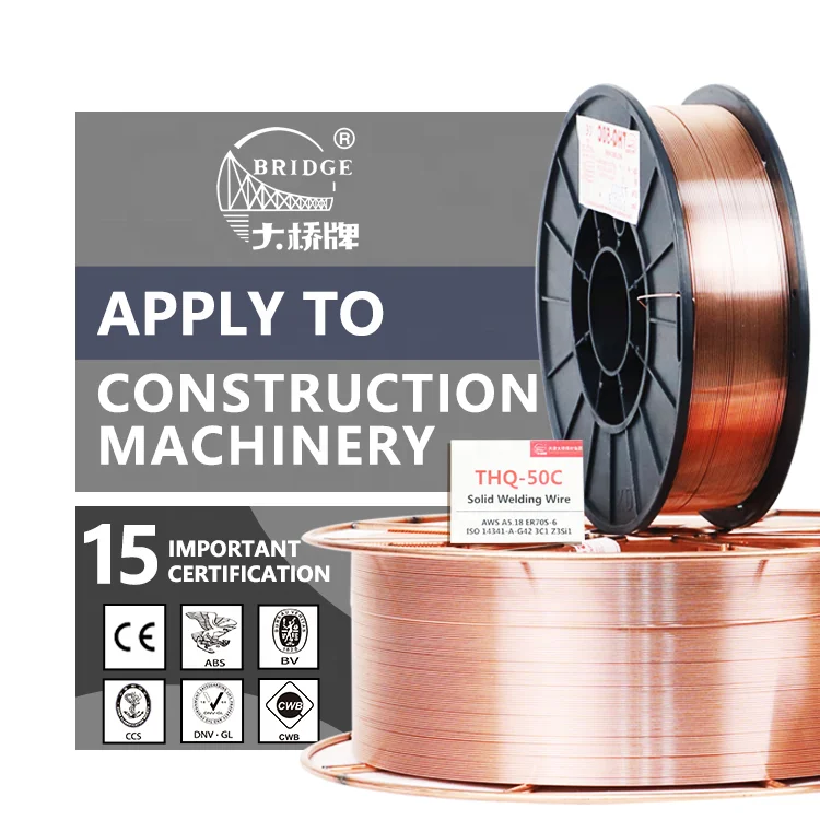 Bridge Brand Mig Welding Wire AWS ER70S-6 SG2 for mild steel