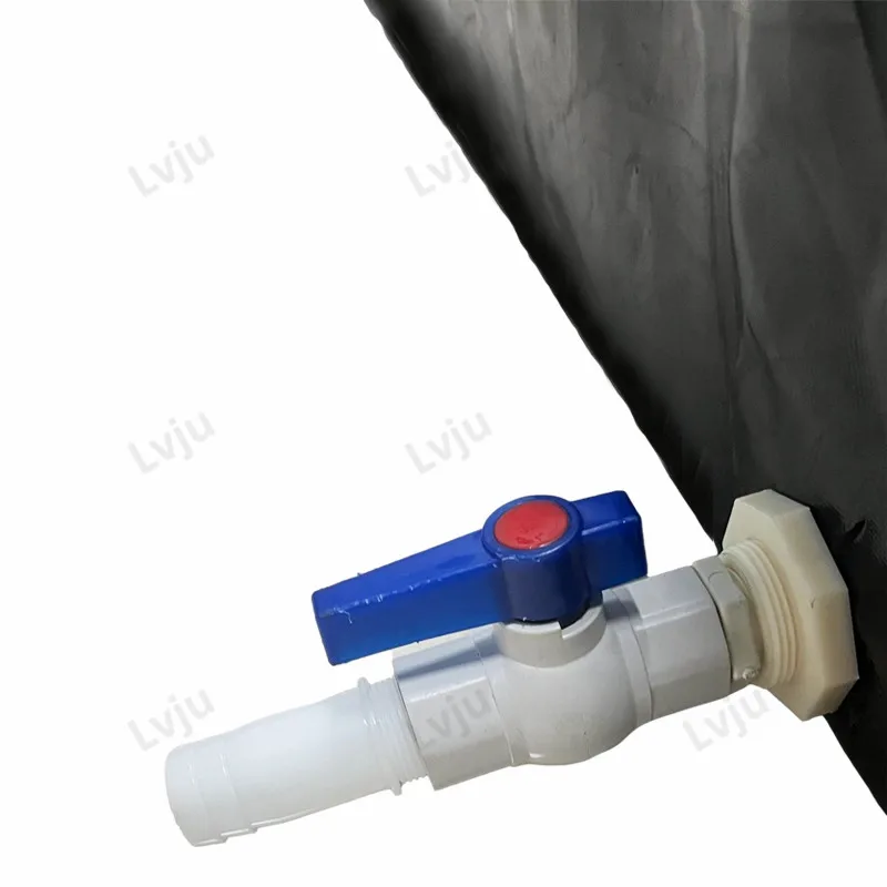 Аквариум Lvju большого размера и цвета на заказ для коммерческих рыбных водоемов из нержавеющей стали