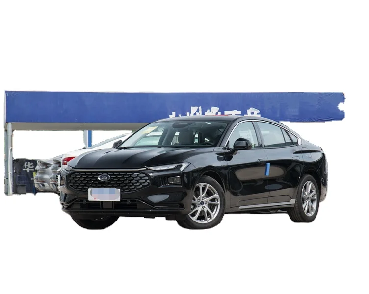 Black Smart New Electric Sedan Ford Mondeo car with Long Battery Life