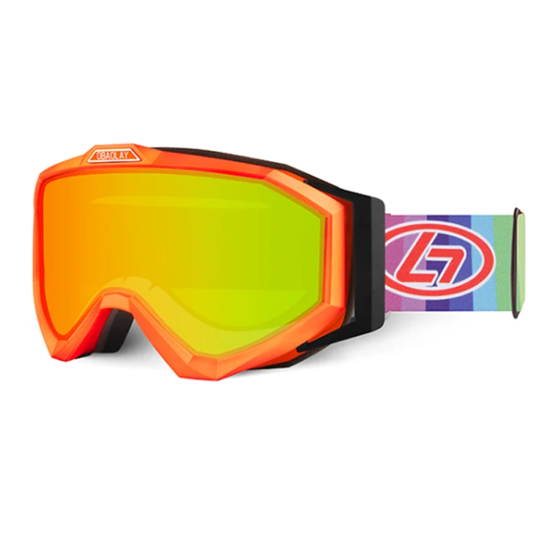 Cool Ski Goggles Snowboard Snow Dual Layers Lens Anti-Fog UV Protection Women Men