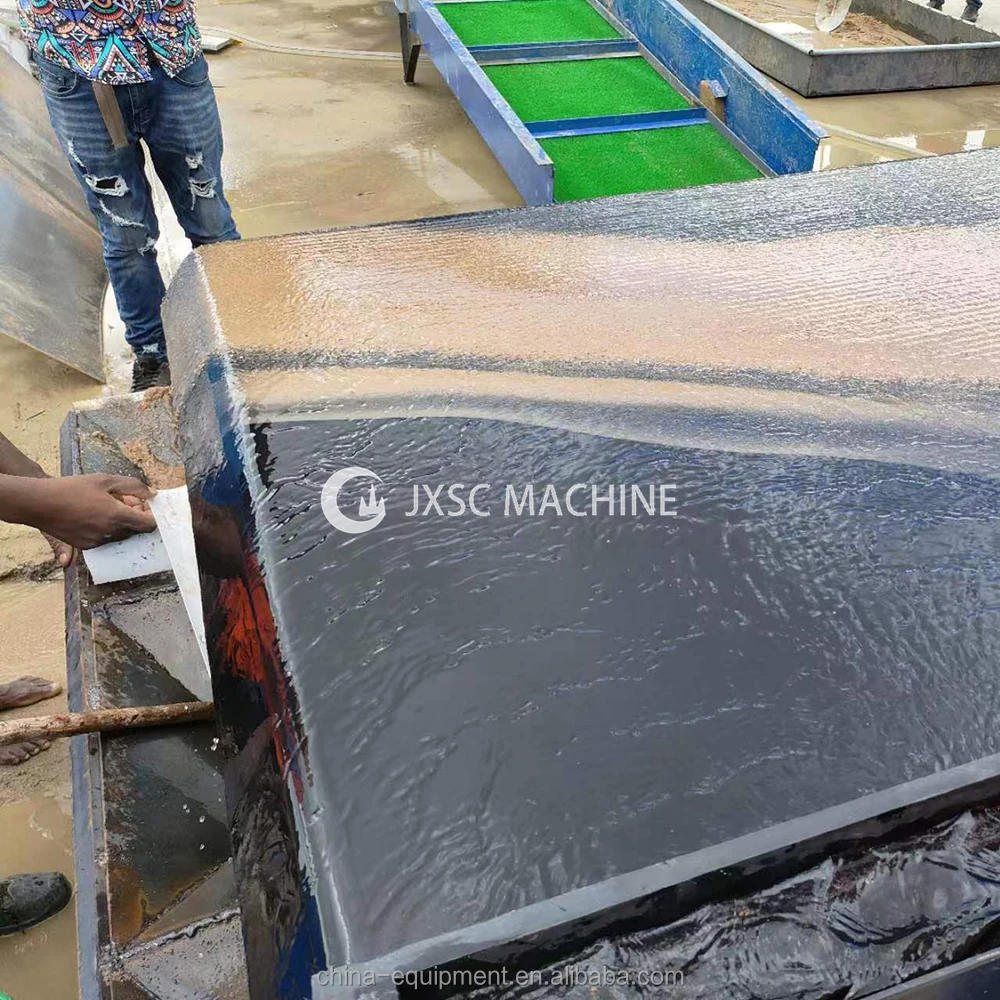 6S Vibrating Shaking Table for Gold Mining Process Plant