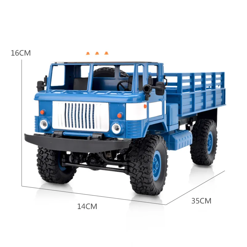 2 4 г 4WD 1:16 военный грузовик внедорожник Радиоуправляемый автомобиль с дистанционным управлением
