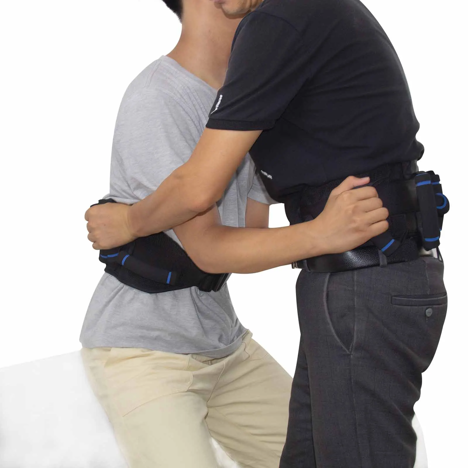 Gait belt with handles Transfer Gate belt for elderly Gait Belt with 7 Non-slipPadded Handles,Anti-slip Function Prevents Shifti