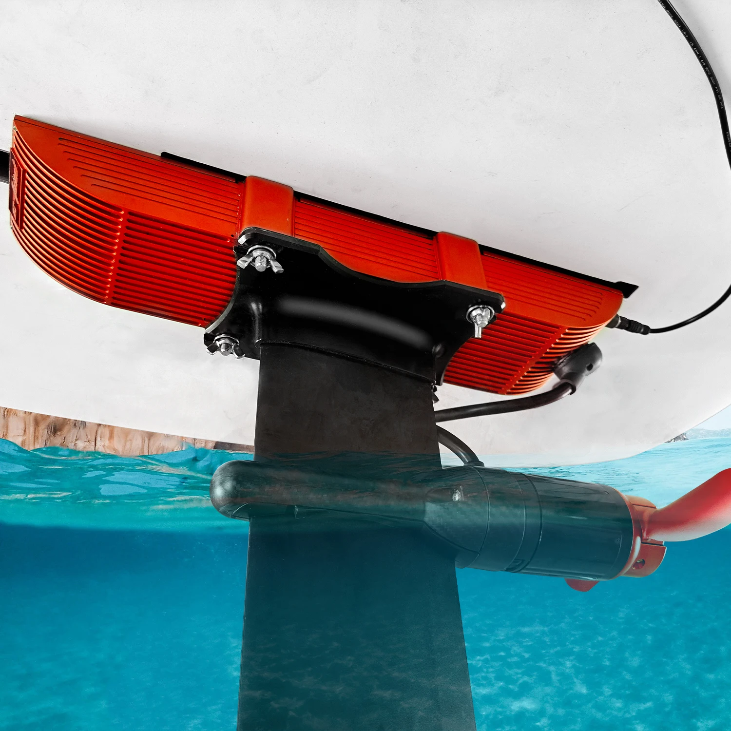 Efoil Surf 21700-13S3P Electric Booster Foilboard 3000W Power Assist Hydrofoil with Fin for Water Surfing Thruster